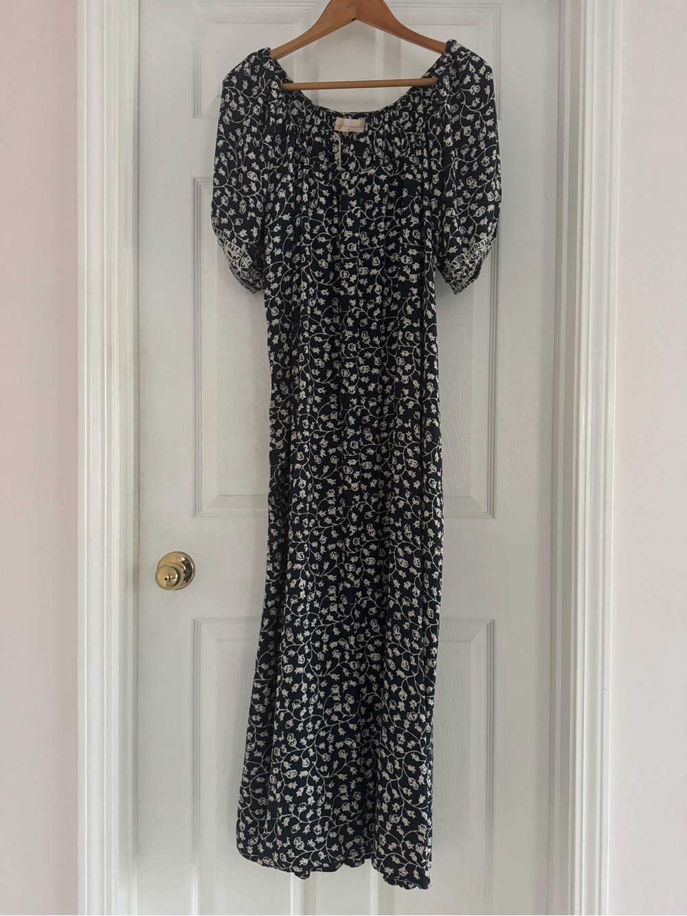 Natalie Martin Vivi Maxi Dress in 100% Silk - size Small